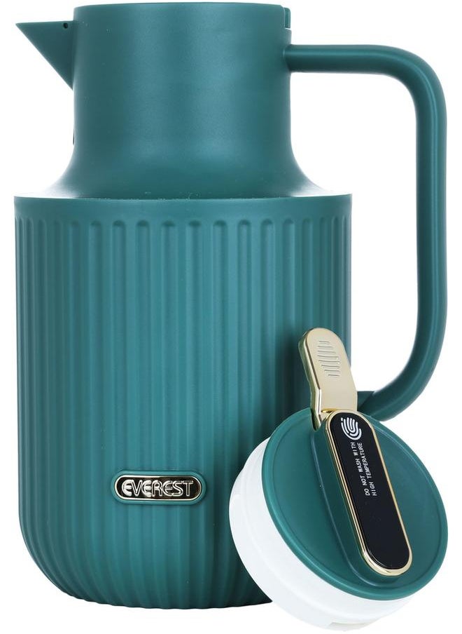 Everest Plastic Thermos 1.5 Liters Gilded Green  - Image 4