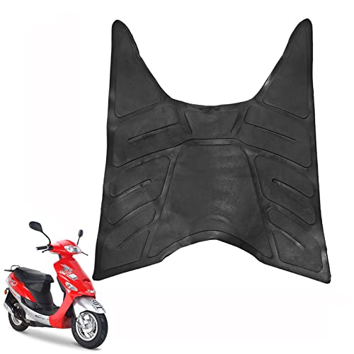 Minho Scooter Floor Mat in Rubber Material Compatible with GY6 Chinese Scooter Moped Taotao Sunny 50cc - Image 1