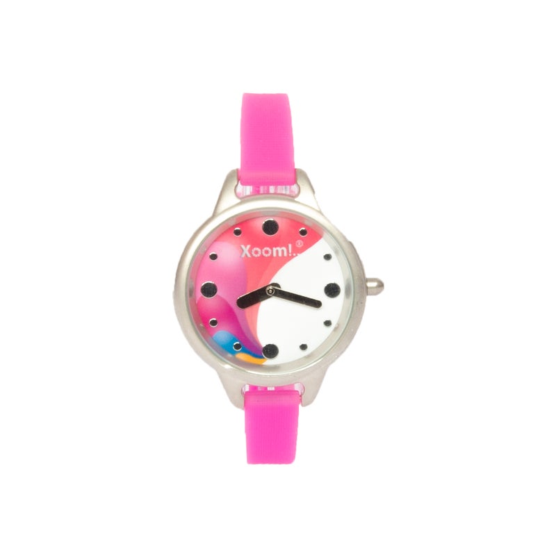 Xoom 92510222 Wristwatch Women, Waterproof, Stainless Steel ,  Silicon Strap, Durable - Image 4