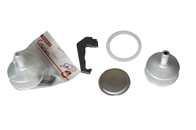 3d Creations Replacement Gasket, Filter Screen & Funnel Multi Cups Stovetop Coffee Percolator (14 Cups) - Image 3