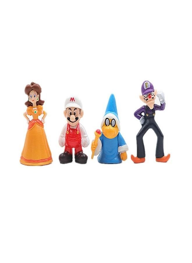 Generic - 48-Piece Mini Mario, Luigi, Yoshi, and Rosalina Toy Models Set - Amazing Miniature Super Mario Game Characters Collection (2-7cm) - Image 1