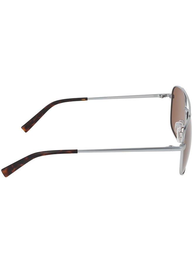 NAUTICA نظارات شمسية ناوتيكا معدنية كاملة الإطار N108SP 5717 (040) فضي غير لامع - Image 5