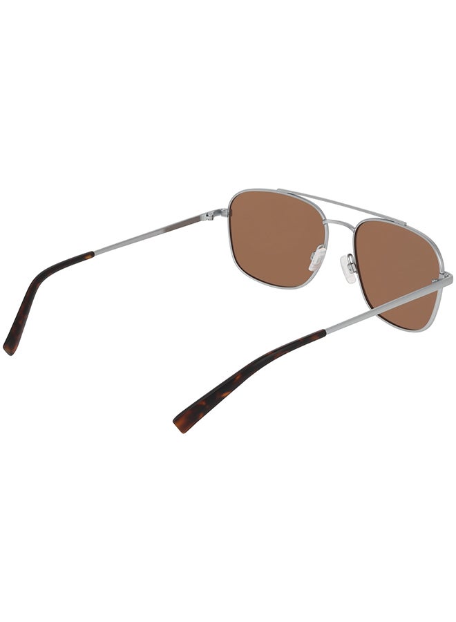 NAUTICA نظارات شمسية ناوتيكا معدنية كاملة الإطار N108SP 5717 (040) فضي غير لامع - Image 4