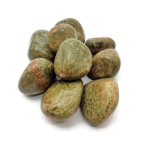 Excel UNAKITE Tumbled Crystal Healing Stone Reiki Polished Natural Gemstone-100 gr - Image 2