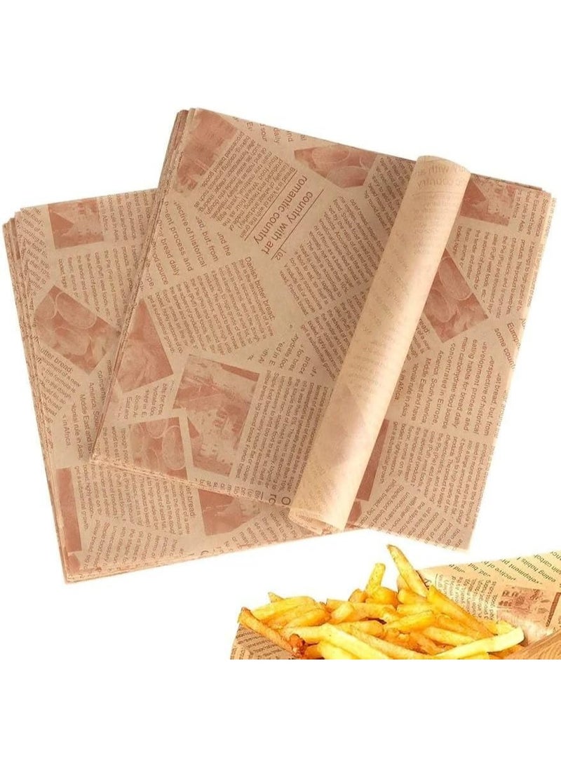 لفة ورق خبز غير لاصقة مقاومة للدهون، 5 أمتار × 30 سم، لتغليف الطعام، مناسبة للساندويتشات والبرغر والقلي والطهي في الفرن - Image 1