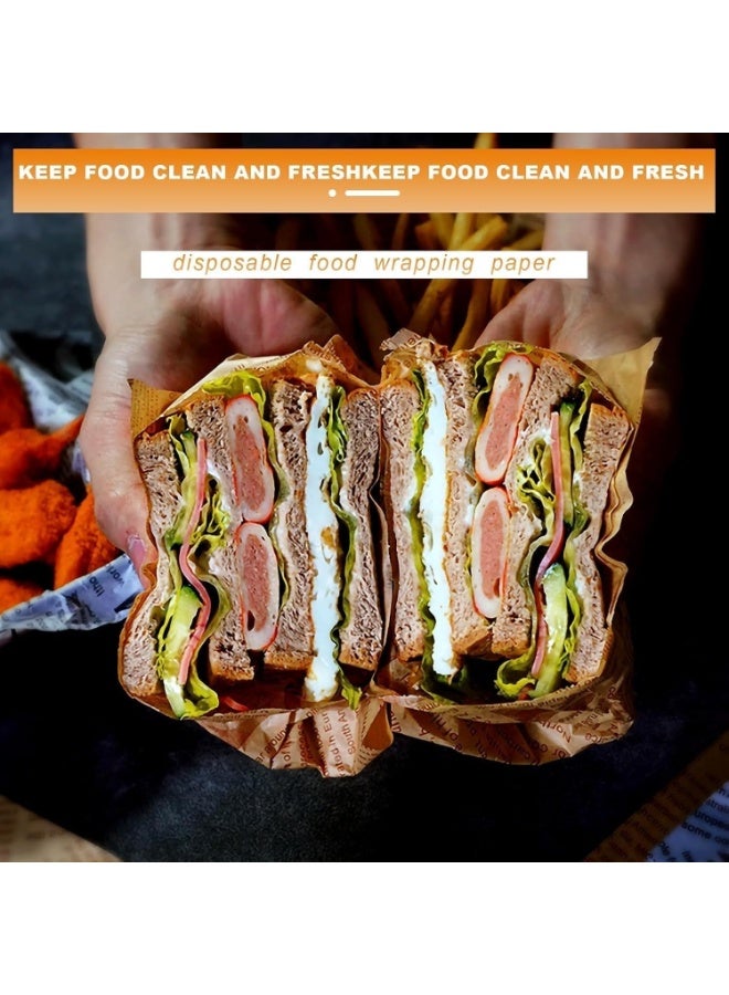 لفة ورق خبز غير لاصقة مقاومة للدهون، 5 أمتار × 30 سم، لتغليف الطعام، مناسبة للساندويتشات والبرغر والقلي والطهي في الفرن - Image 4