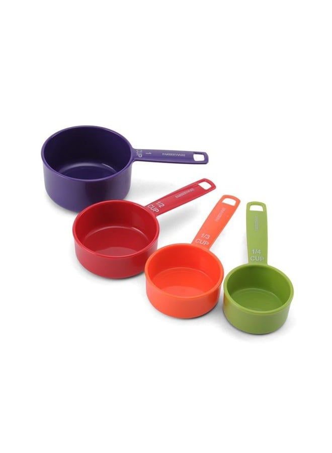 Farberware Color 9-Piece Plastic Measuring Cups and Spoons Set - Image 5