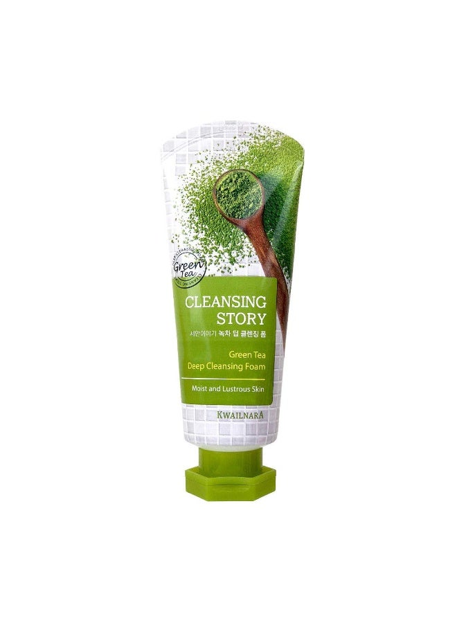 Kwailnara Deep Cleansing Foam - Green Tea - Image 2