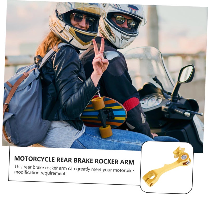 High Precision Alloy Motorcycle Brake Rocker Arm Accessory Random Style - Image 3