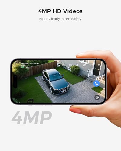 Hiseeu Security Cameras Wireless Outdoor, WiFi Pro 5G/2.4G Cameras for Home Security, Solar Powered, Motion Detection, 2-Way Talk, Color Night Vision, Compatible with Alexa, SD Card/Cloud Storage - Image 4