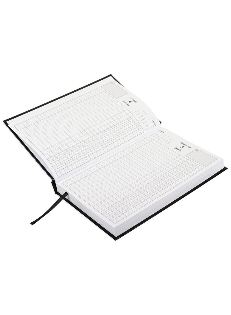 FIS FIS A5 Diary 2025 Black (French) - FSDI29FR25BK  - Image 2
