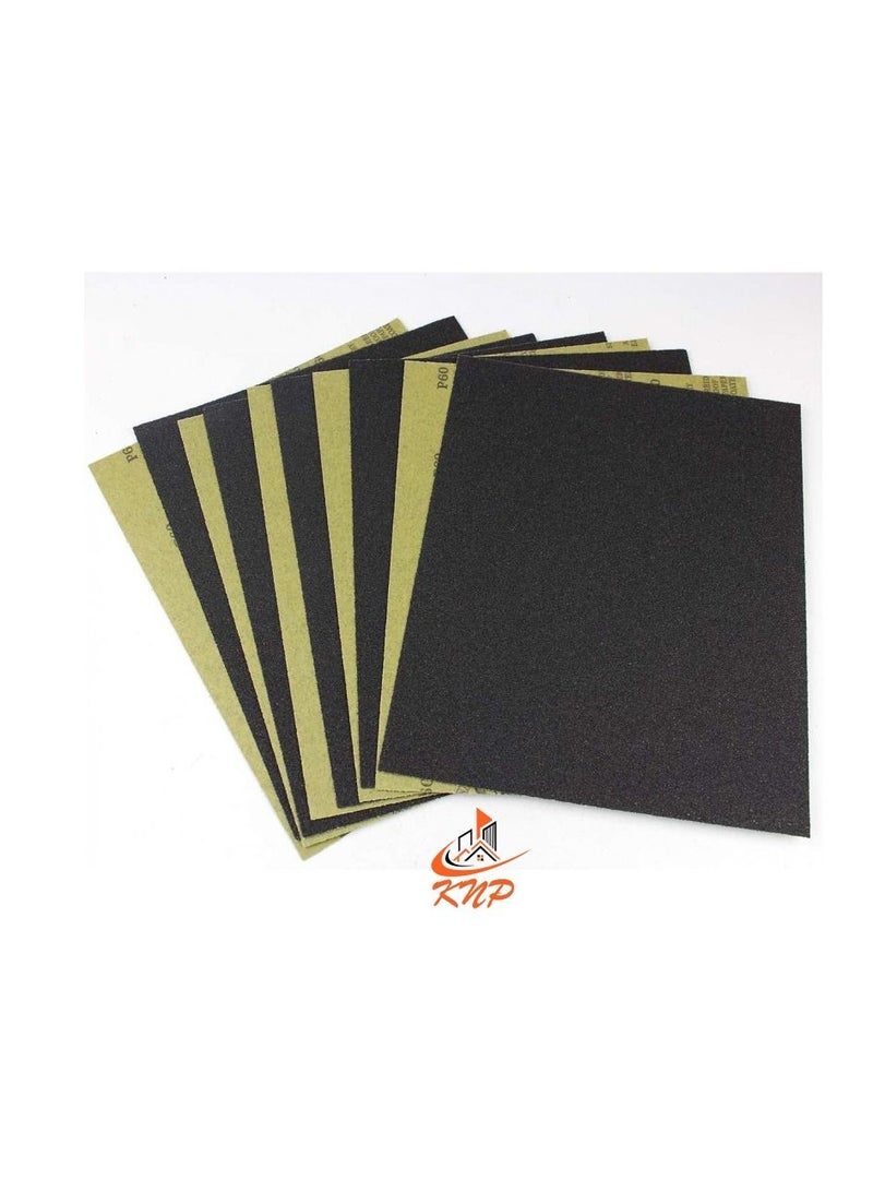 كنب ورق سنفرة مقاوم للماء 230 × 280 مم - 80 رزمة حصباء من 25 - Image 2