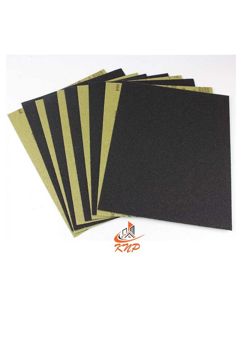 كنب ورق سنفرة مقاوم للماء 230 × 280 مم - 80 رزمة حصباء من 25 - Image 1