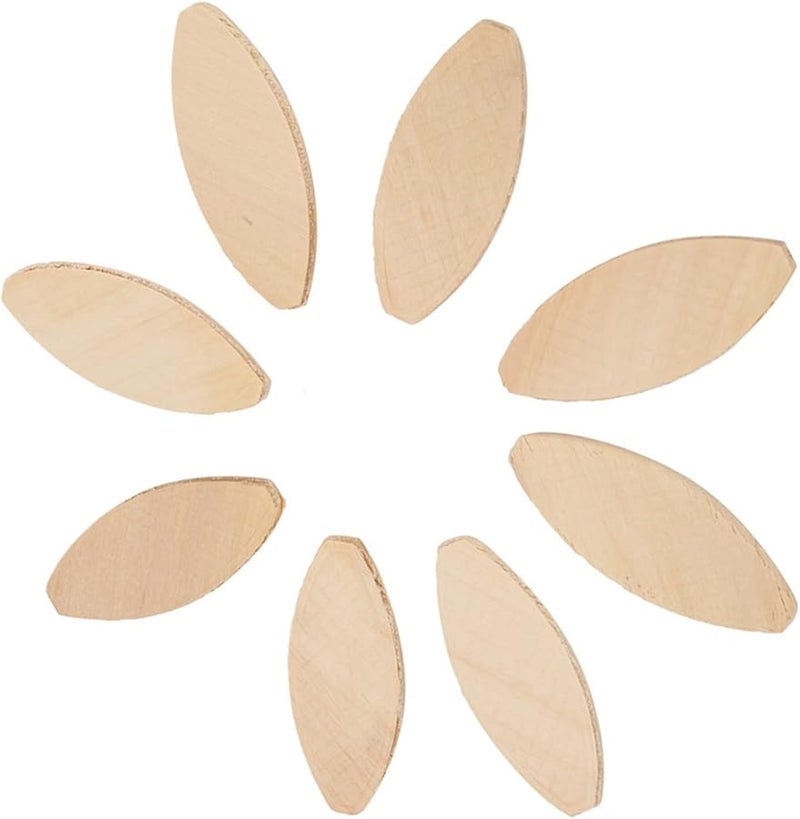 بسكويتات ربط خشب الزان مقاس 20 (100 قطعة) أداة توصيل الخشب لتحسين المنزل - Image 1