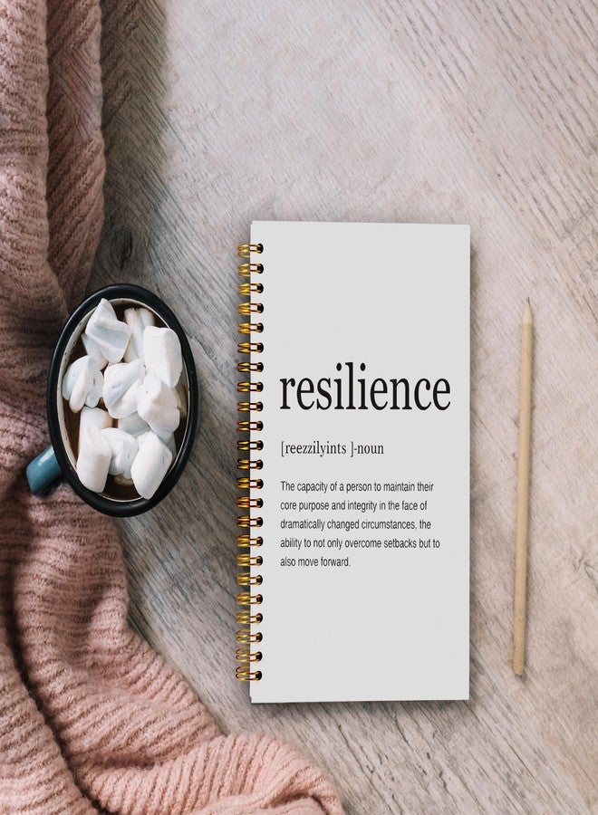 Ecezatik Inspirational Notebook,Inspirational Journal,Inspirational Journal for Women Men Writing,Resilience Spiral Notebook 8.3×5.5 Inch - Image 4
