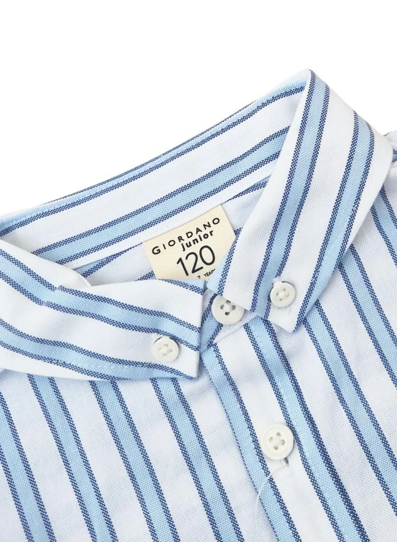 جيوردانو قميص أكسفورد قطني للأطفال