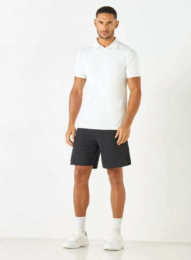 ADOT by Splash Shorts with Elasticated Waistband and Pocket