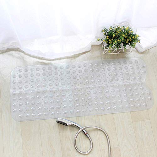 VDHJA� Non-Slip Bath Mat for Toilet, Kitchen, Bathroom, Shower with Anti Slip Suction Cups (Bubble-40x100 cm) - Image 4