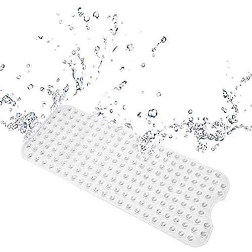 VDHJA� Non-Slip Bath Mat for Toilet, Kitchen, Bathroom, Shower with Anti Slip Suction Cups (Bubble-40x100 cm) - Image 1