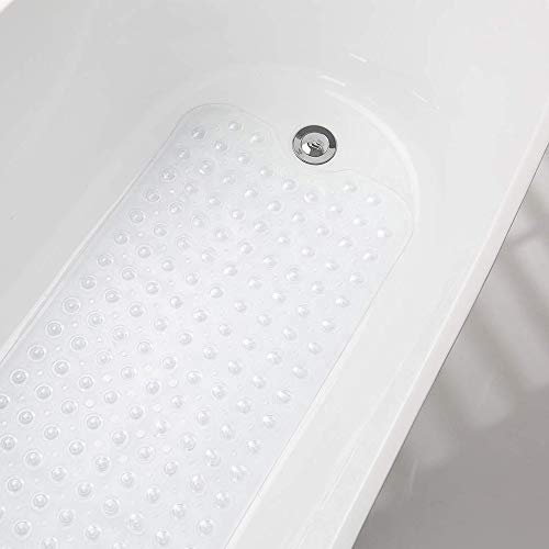 VDHJA� Non-Slip Bath Mat for Toilet, Kitchen, Bathroom, Shower with Anti Slip Suction Cups (Bubble-40x100 cm) - Image 3