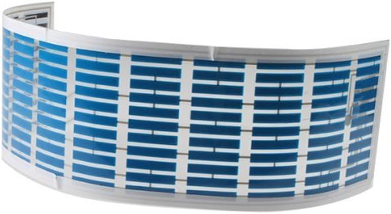 E Support 45 x 11cm Sound Music Activate Sensor Car Auto Sticker LED Light Equalizer Glow Blue - Image 5