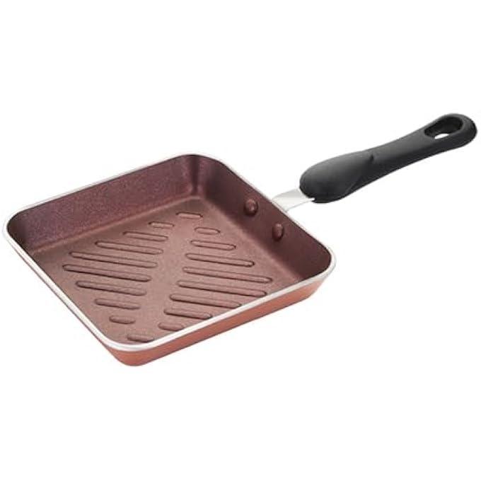 Premier Aluminium Non Stick Mini Grilled Fry Pan - Image 1