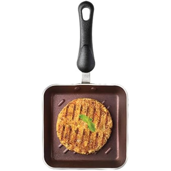Premier Aluminium Non Stick Mini Grilled Fry Pan - Image 3