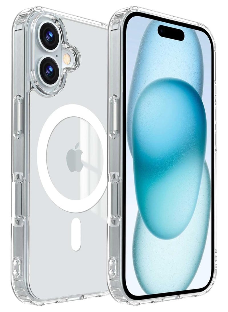 TWEGGON iPhone 16 Clear Case with MagSafe, Clear Case with Magsafe Compatible for Apple iPhone 16 6.1"  - Image 1