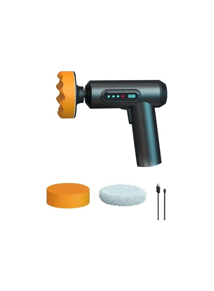 CGS Portable Cordless Multifunctional Electric Car Polisher 2000RPM Car Polishing Machine for Polishing and Scratch Repair with 3 Pads - Image 1