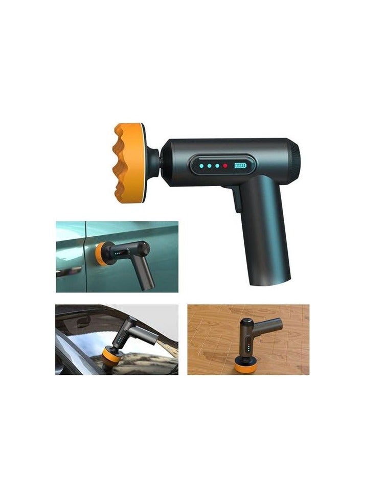 CGS Portable Cordless Multifunctional Electric Car Polisher 2000RPM Car Polishing Machine for Polishing and Scratch Repair with 3 Pads - Image 2