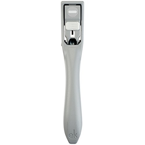 EK Tools Heavy Duty Paper Punch, Vertical Slot, Gray - Image 3