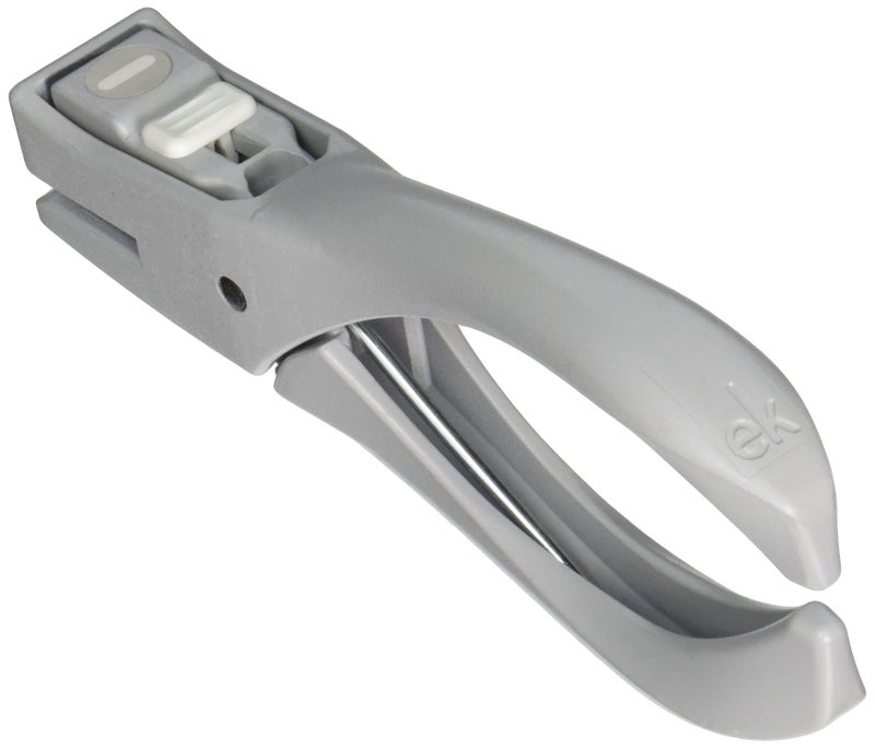 EK Tools Heavy Duty Paper Punch, Vertical Slot, Gray - Image 4