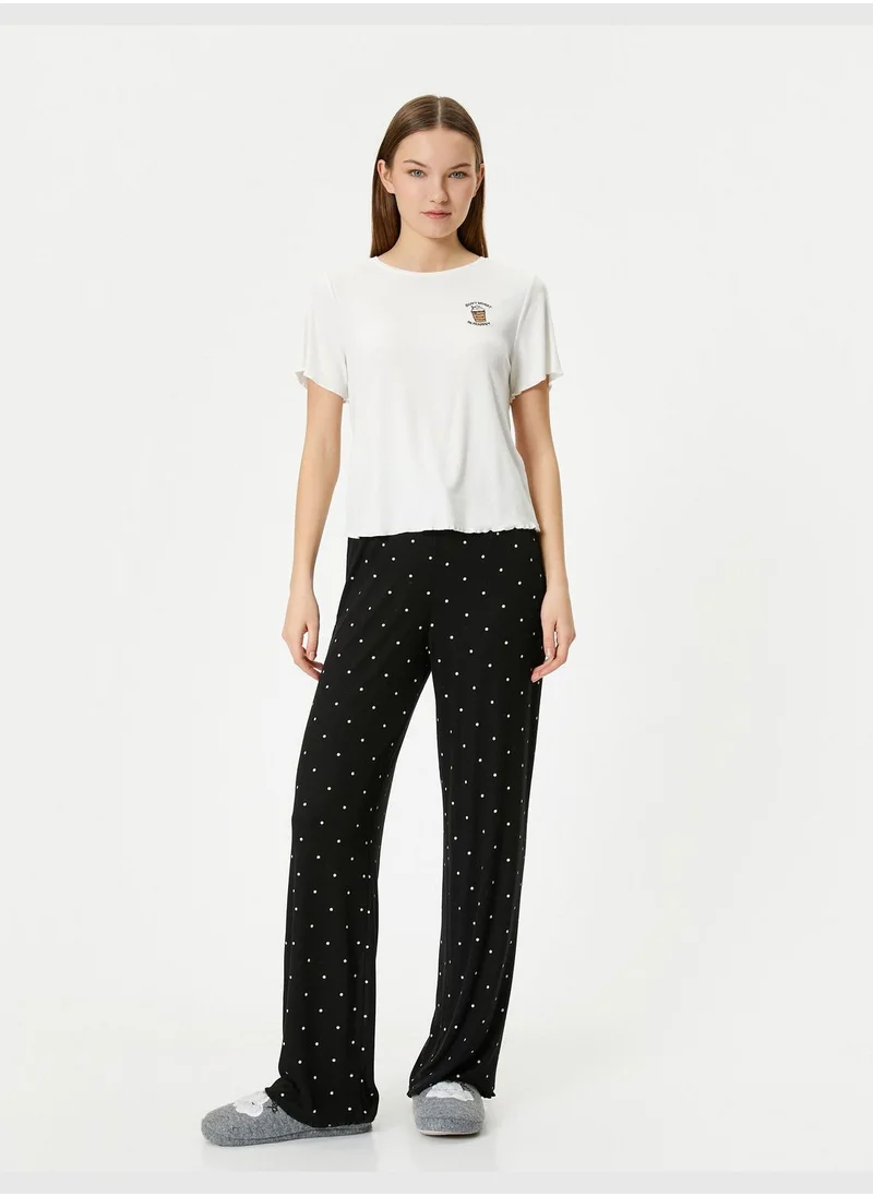 كوتون Short Sleeve Pyjama Set