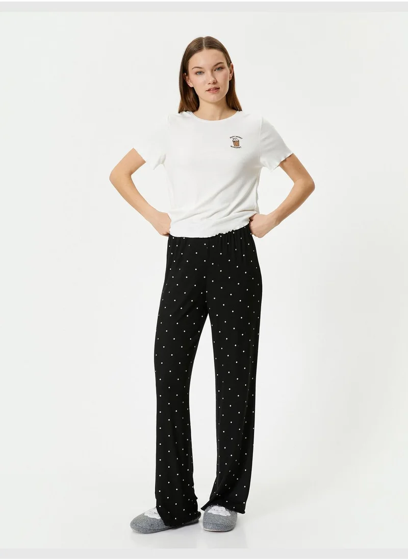 كوتون Short Sleeve Pyjama Set