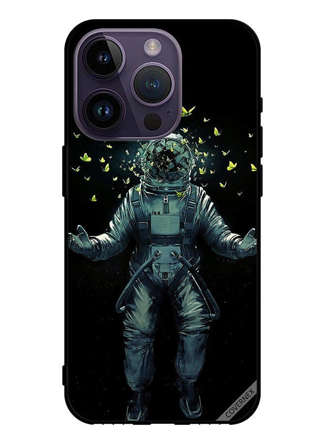 Covernex Protective Case Cover For Apple iPhone 14 Pro Astronaut & Butterflies - Image 1