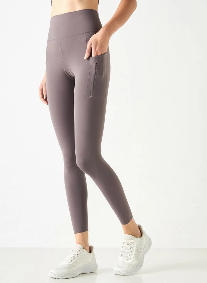 ADOT by Splash Leggings with Elasticated Waistband and Pockets