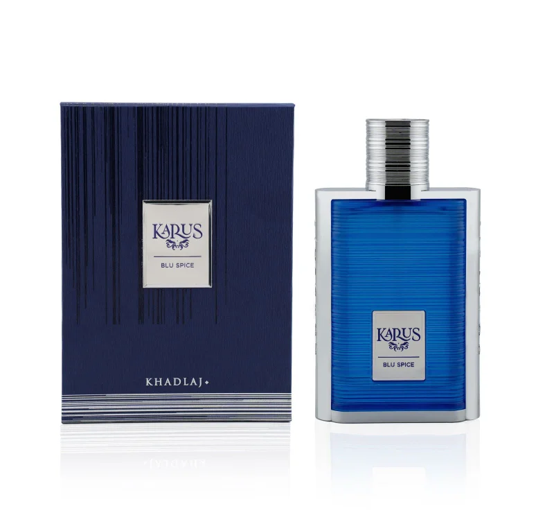 KHADLAJ PERFUMES KARUS BLU SPICE 100 ML EDP SPRAY FOR MEN