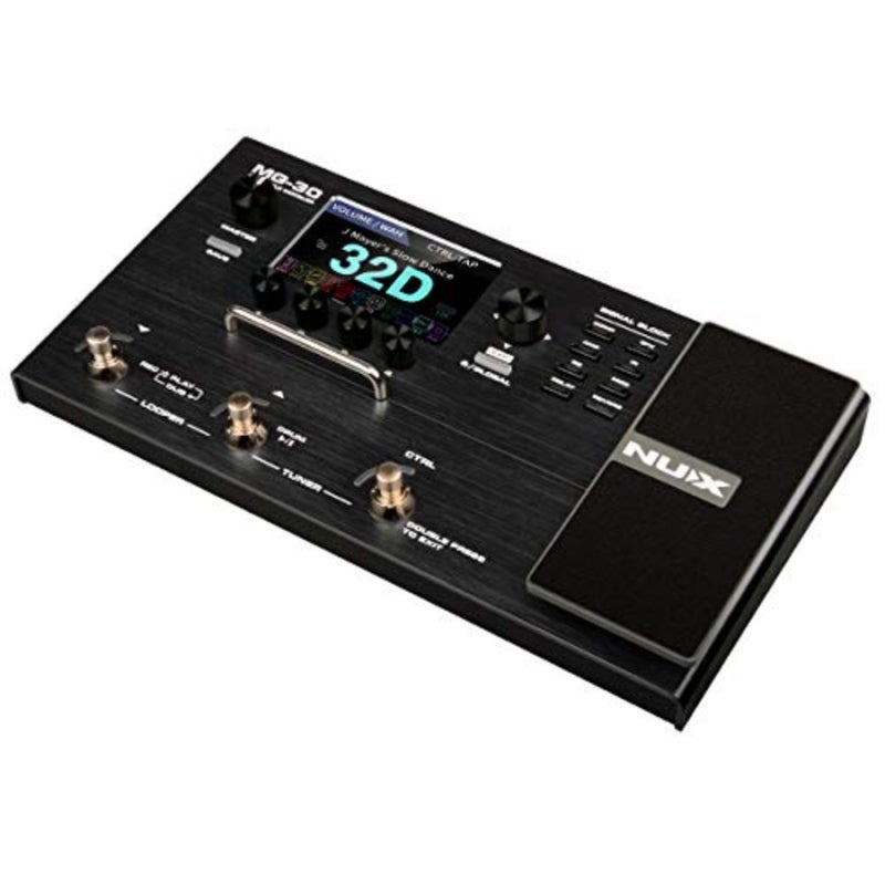 MG-30 Guitar Multi-Effects Pedal Guitar/Bass/Acoustic Amp Modeling Processor, IR Loader, White-Box Algorithm, EFX Routing, 4'' Color LCD, NMP-2 Footswitch Included - Image 5