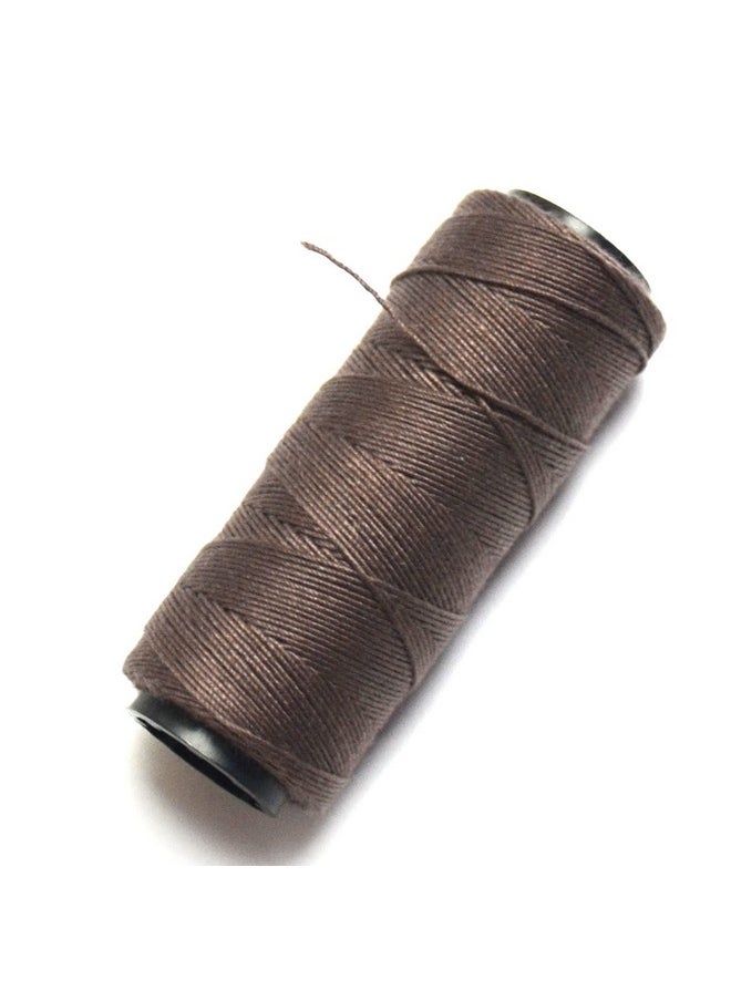 BLUPLE - Professional Weaving Threads 3 Rolls For Making Wig Hand Sewing Hair Weft Hair Weave Extension Diy (3 Pcs, Brown) - Image 1