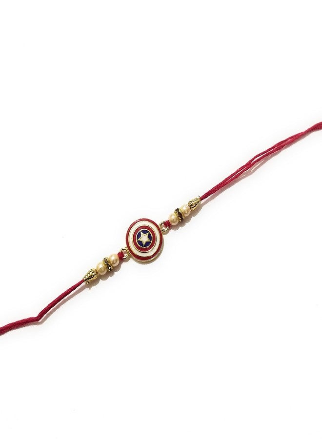 Mamadev:- Dhal & Rudraksha Children cartoon Rakhi(Combo) - Image 4