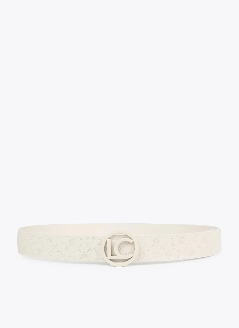 Lola Casademunt Reversible LC Monogram belt