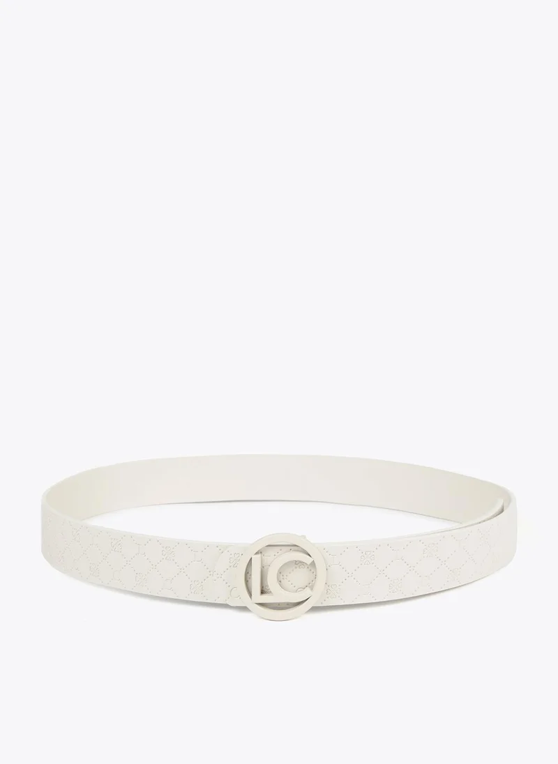 Lola Casademunt Reversible LC Monogram belt