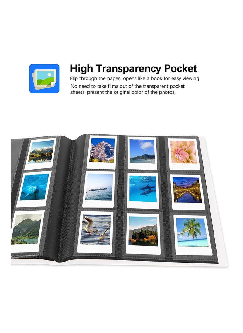 SYOSI - 432 Pockets Photo Album for Fujifilm Instax Mini Camera for Polaroid 11 90 70 9 8+ 8 LiPlay Instant Camera for Polaroid Snap SnapTouch PIC 300 Z2300 Camera - Image 1