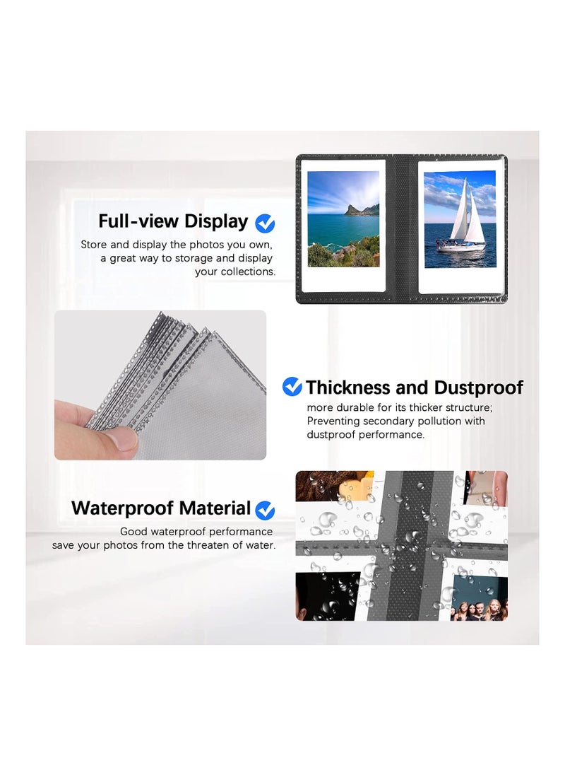 SYOSI - 432 Pockets Photo Album for Fujifilm Instax Mini Camera for Polaroid 11 90 70 9 8+ 8 LiPlay Instant Camera for Polaroid Snap SnapTouch PIC 300 Z2300 Camera - Image 1