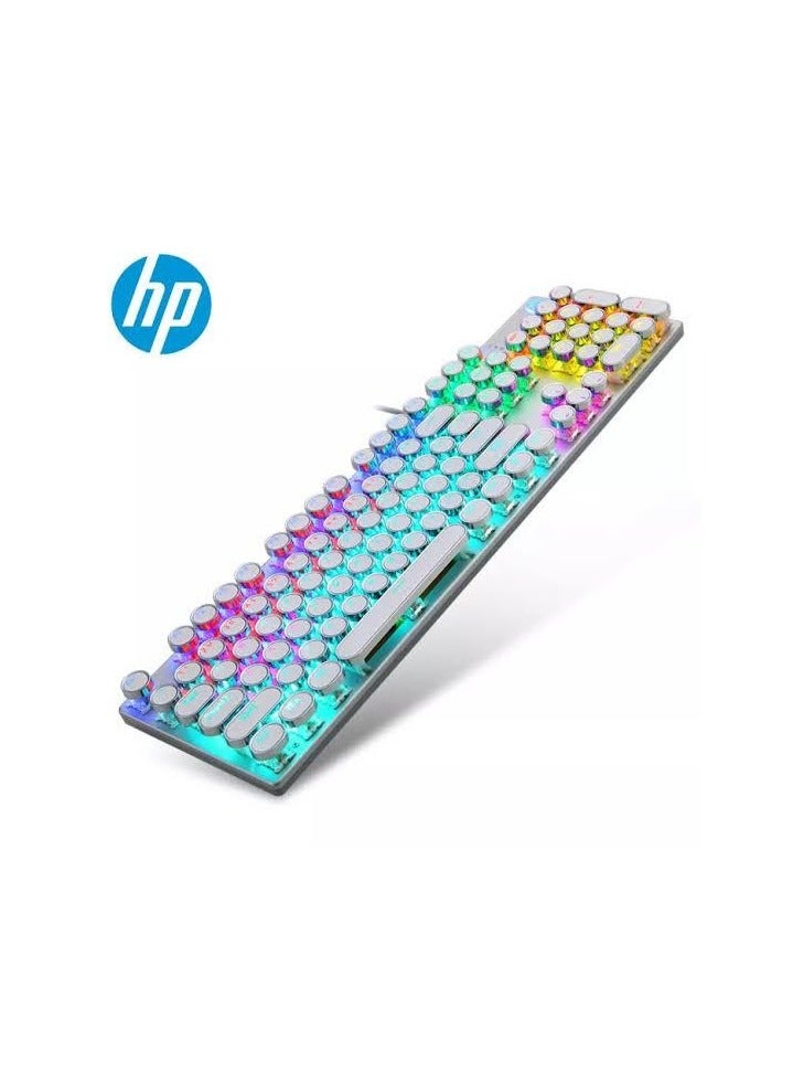 HP لوحة مفاتيح الألعاب الميكانيكية GK400Y (مفتاح أزرق) - Image 1
