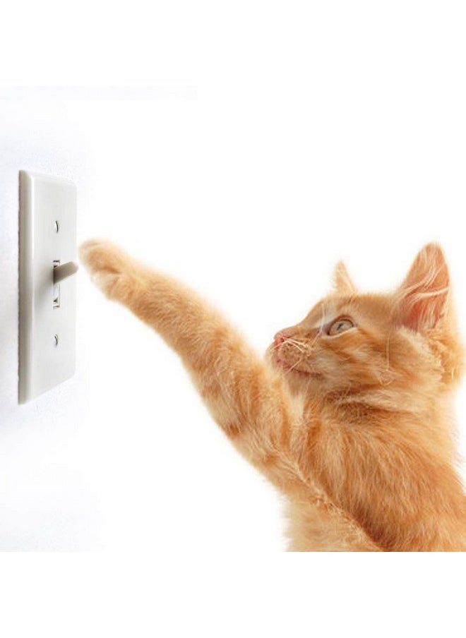Light Switch Guard, ILIVABLE Optional Wall Plate Cover Switch ON or Off Protects Your Lights or Circuits from Being Accidentally Turned On or Off (Not Child Proof)