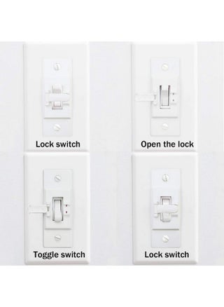 Light Switch Guard, ILIVABLE Optional Wall Plate Cover Switch ON or Off Protects Your Lights or Circuits from Being Accidentally Turned On or Off (Not Child Proof) - pzsku/ZCCAA3E521006EF85DE72Z/45/1747742083/b08ac1e8-c39a-4aae-b9ef-dd482601bfc4