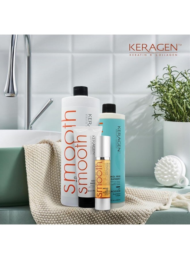 كراجين كيراجين - علاج تنعيم الكيراتين البرازيلي، نظام فرد الشعر الجاف والتالف، خالٍ من الفورمالديهايد مع مجموعة الكيراتين العضوي - Image 2