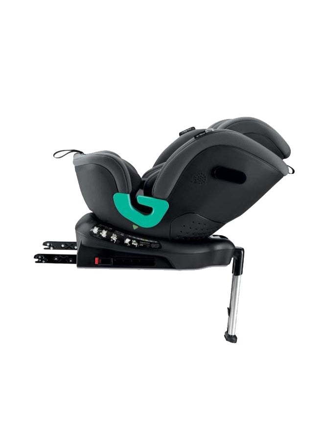 Cam - مقعد سيارة للأطفال Gt I-Size، للاستخدام الخارجي، أصلي، أساسي، خفيف الوزن ومريح للأطفال والرضع، سهل السفر، حماية، سهل الإزالة، مناسب للطفل حتى وزن 11.3 كجم - رمادي - Image 3