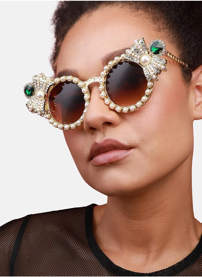 SOHI Fashion Fiesta Embellished Eyewear